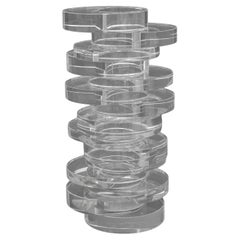 Arik Levy for Gaia & Gino "Twister" Art Glass Vase
