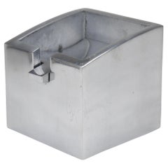 Arik Levy x Ligne Roset Square „Smoke“ Ashtray, Polished Aluminium, France, 2003