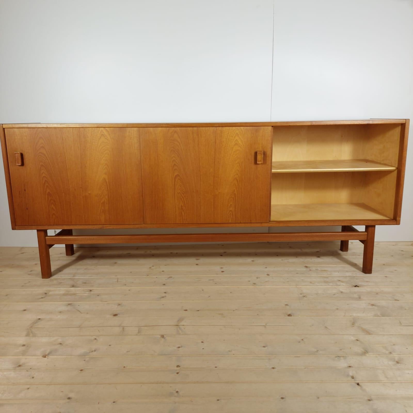 Mid-20th Century “Arild” teak sideboard by Nils Jonsson for Troeds, Sweden 1960 in vendita
