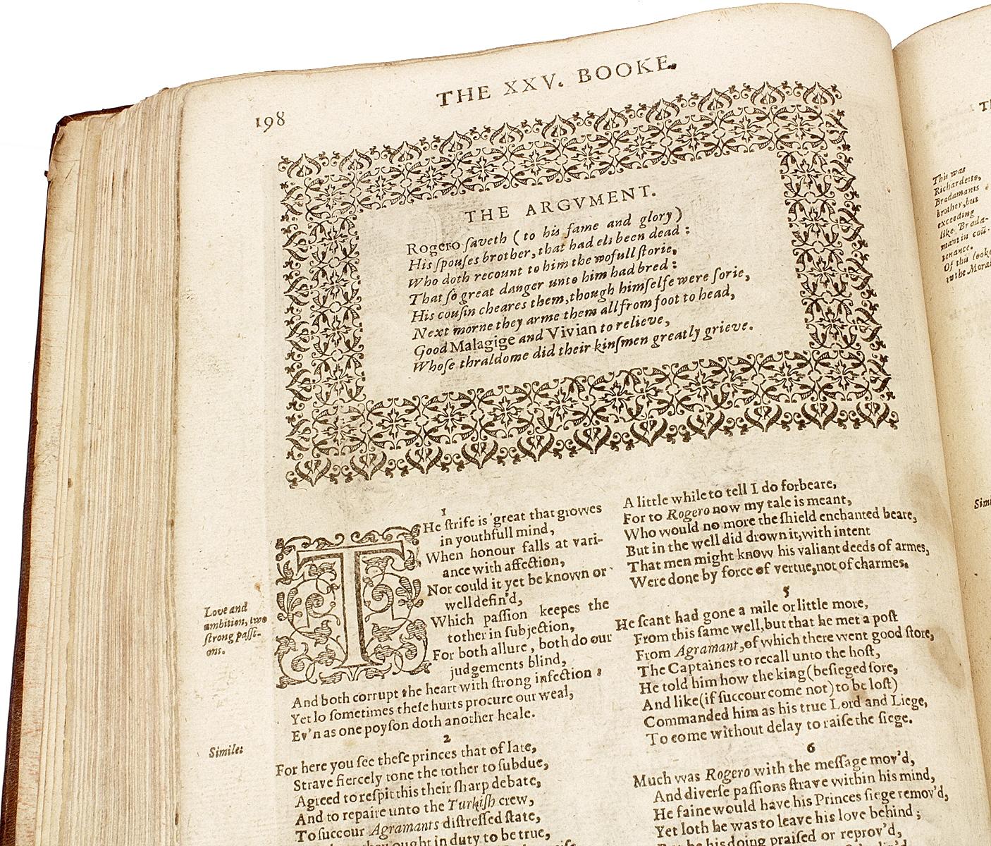 Ariosto 'Lodovico', Orlando Furioso, the First English Language Edition, 1634 In Good Condition For Sale In Hillsborough, NJ