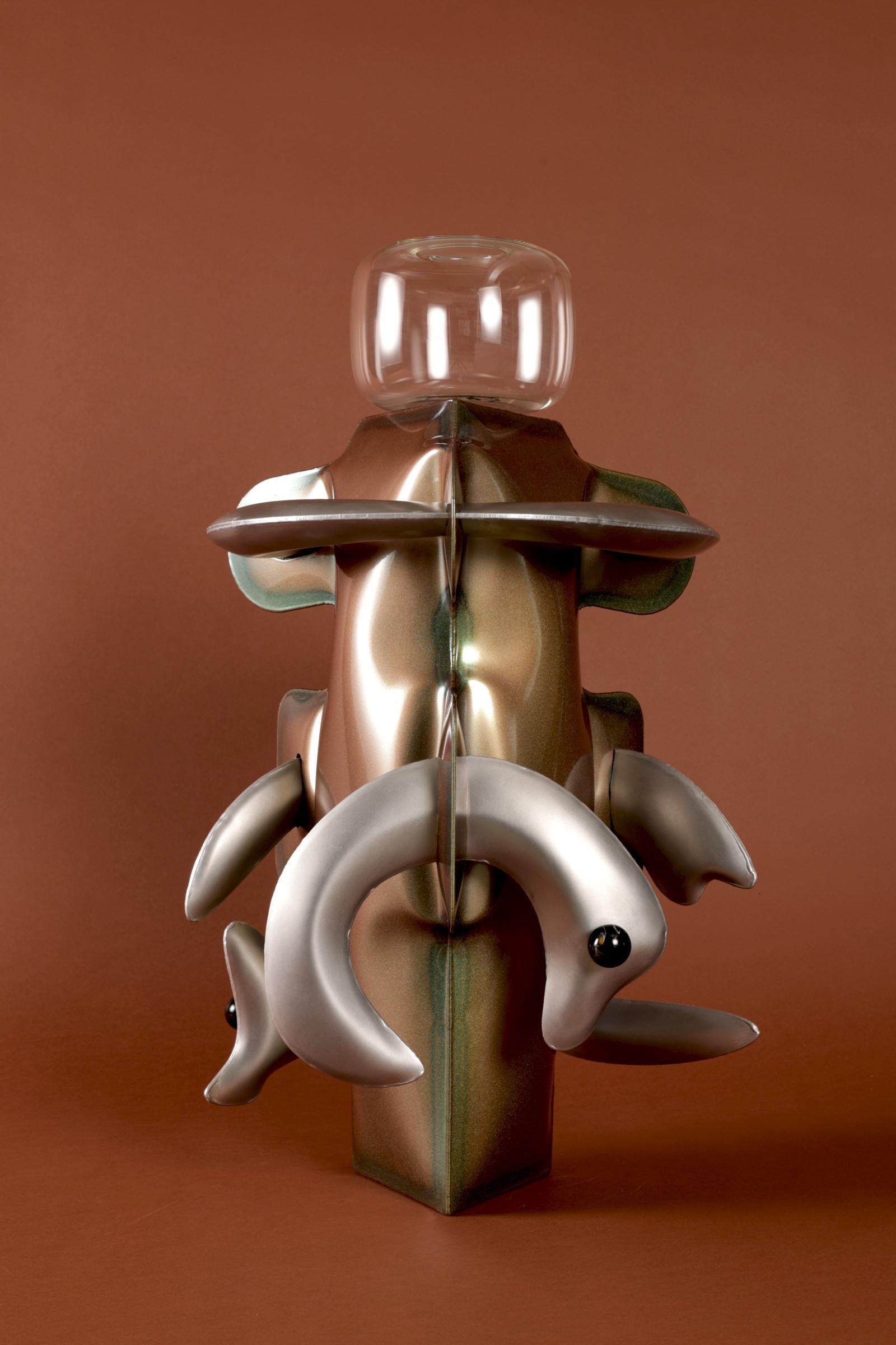 Aris  Borosilicato soplado a mano Aluminio en venta