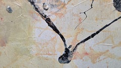 "Arise", 2025 Grande huile abstraite sur toile de Kathi Robinson Frank