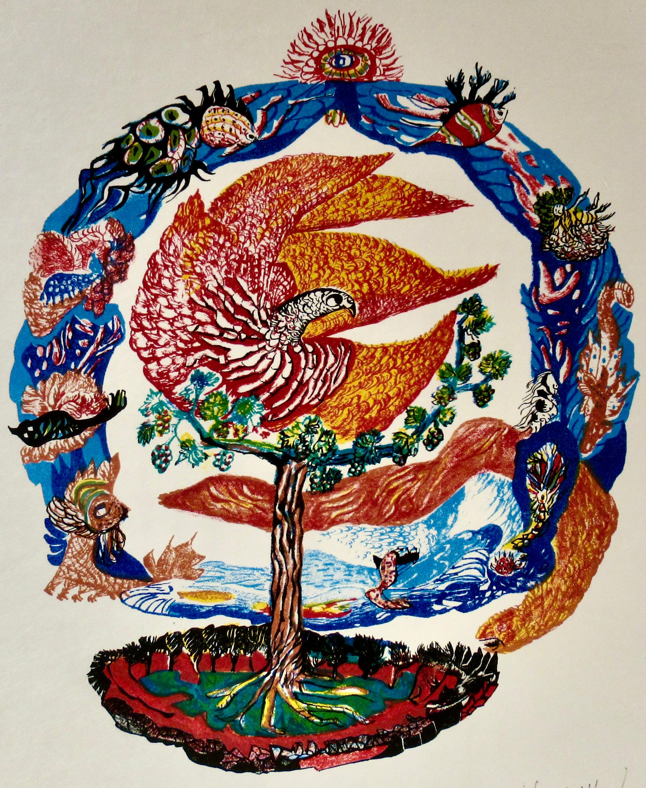 Cantique du Singulier - Print by Aristide Caillaud