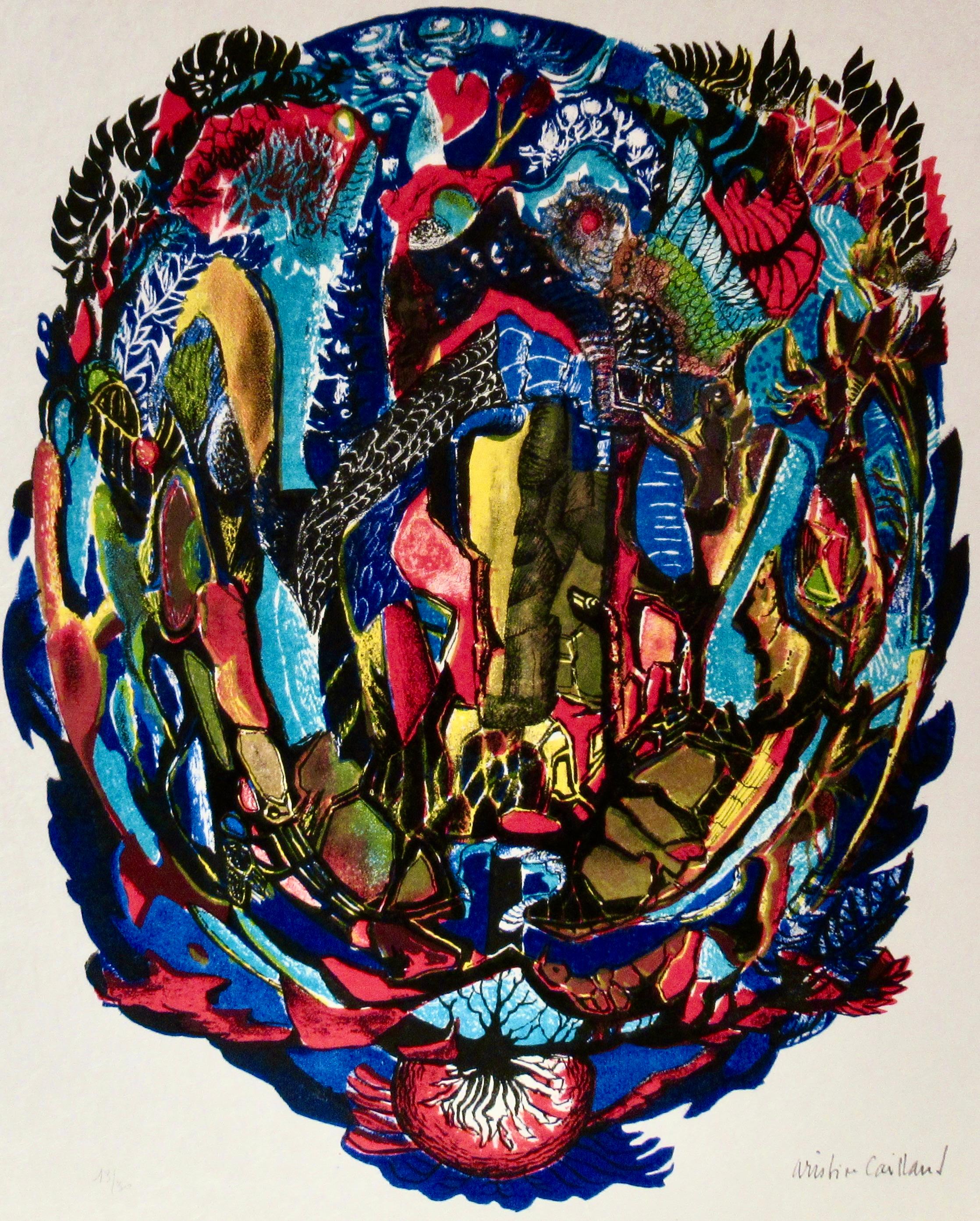 Cantique du Singulier - Print by Aristide Caillaud