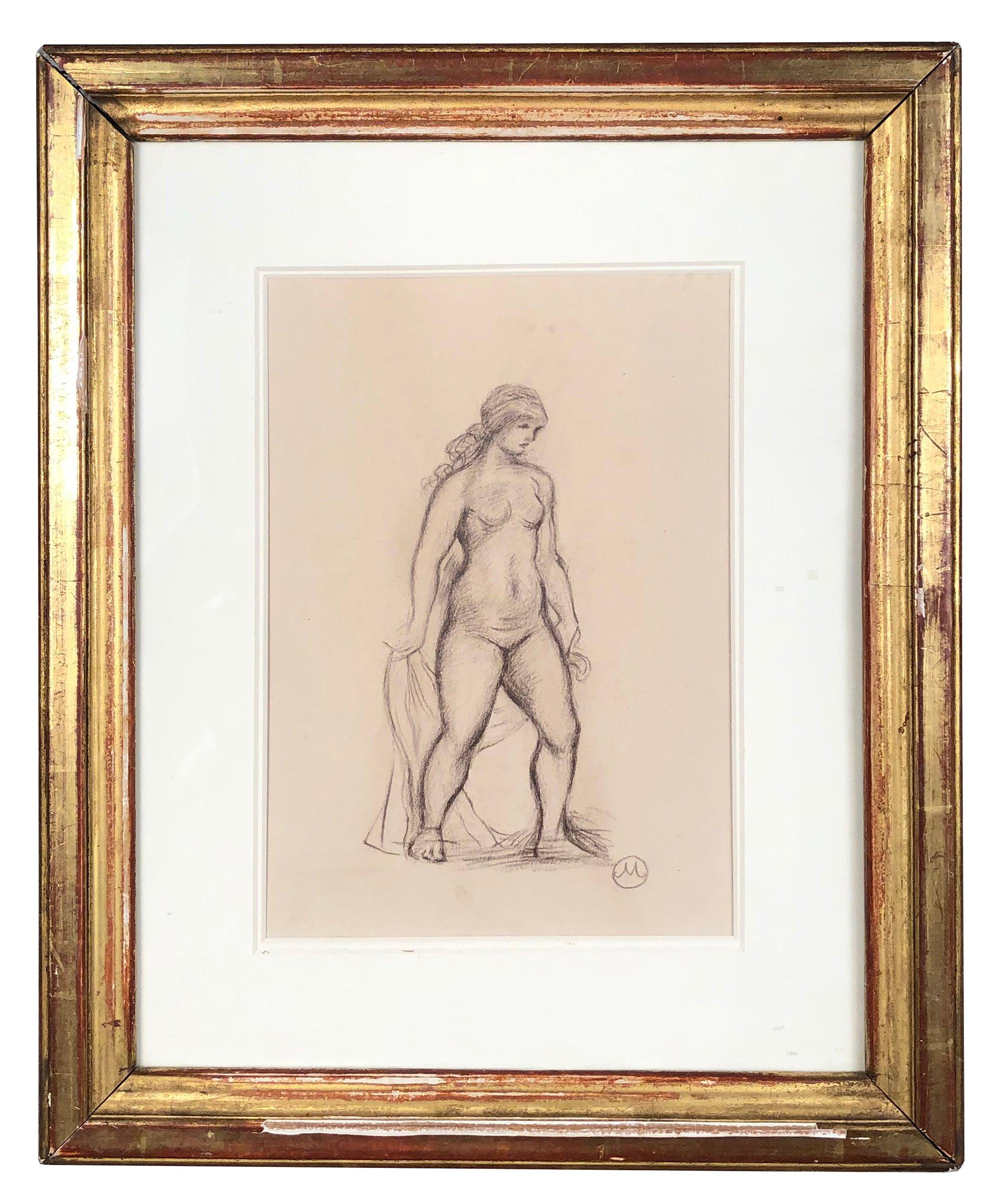 'Nude II'- Lithograph - Print by Aristide Maillol