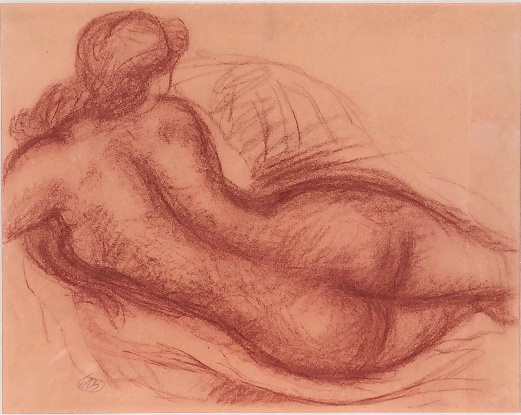 Aristide Maillol 'Nude'- Lithograph For Sale 1