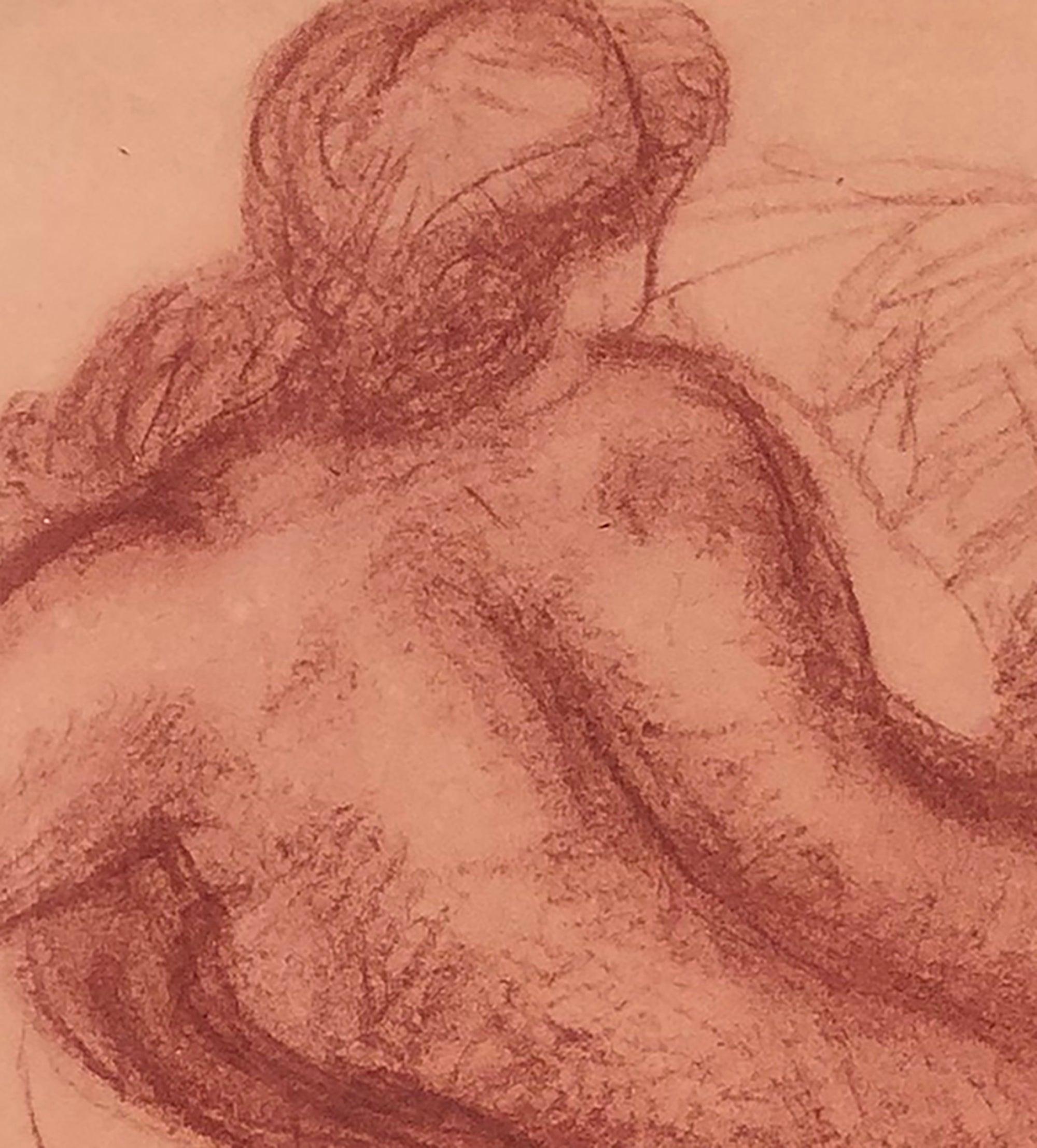 Aristide Maillol 'Nude'- Lithograph For Sale 2