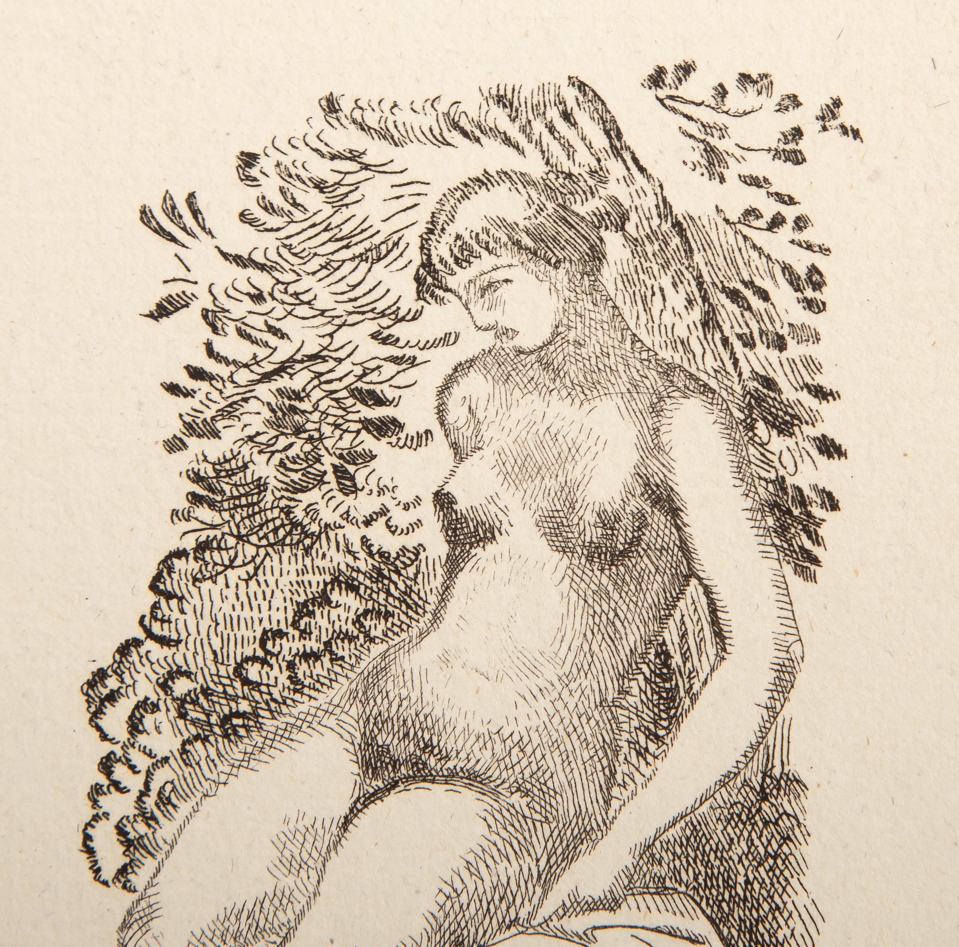 Ronsard, Impressionist Etching by Aristide Maillol For Sale 1