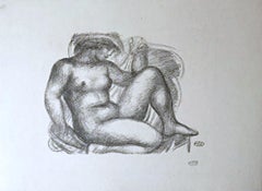 Seated Nude (version 1) from the portfolio Maillol: Sculpture and Lithography)
