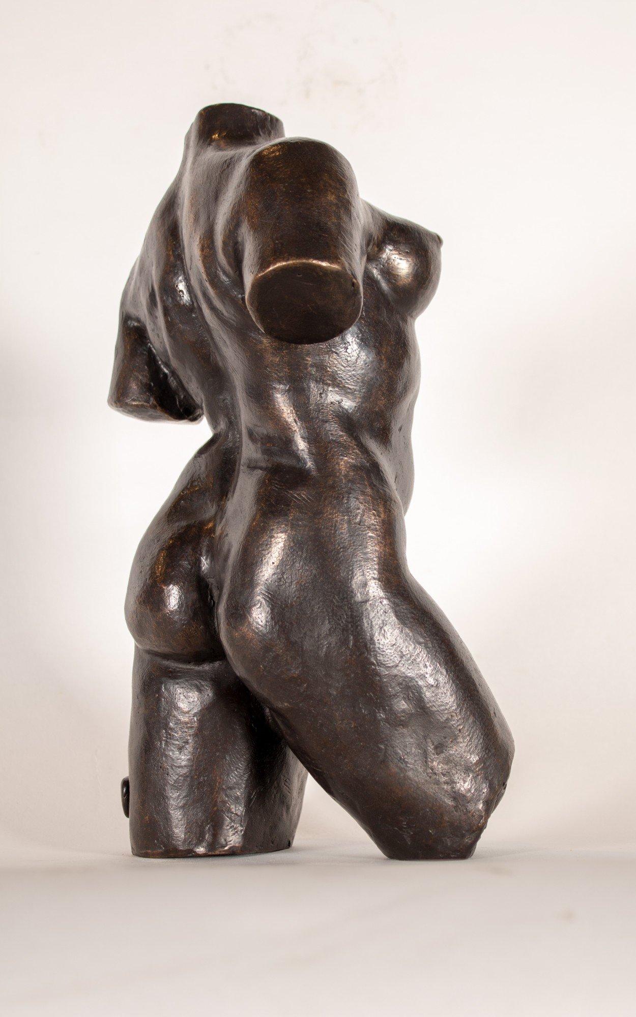 20th Century Bronze Nude Female Torso after French artist Aristide Maillol For Sale 1