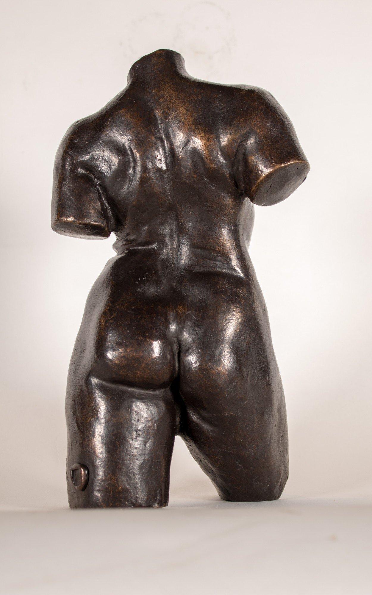 20th Century Bronze Nude Female Torso after French artist Aristide Maillol For Sale 4