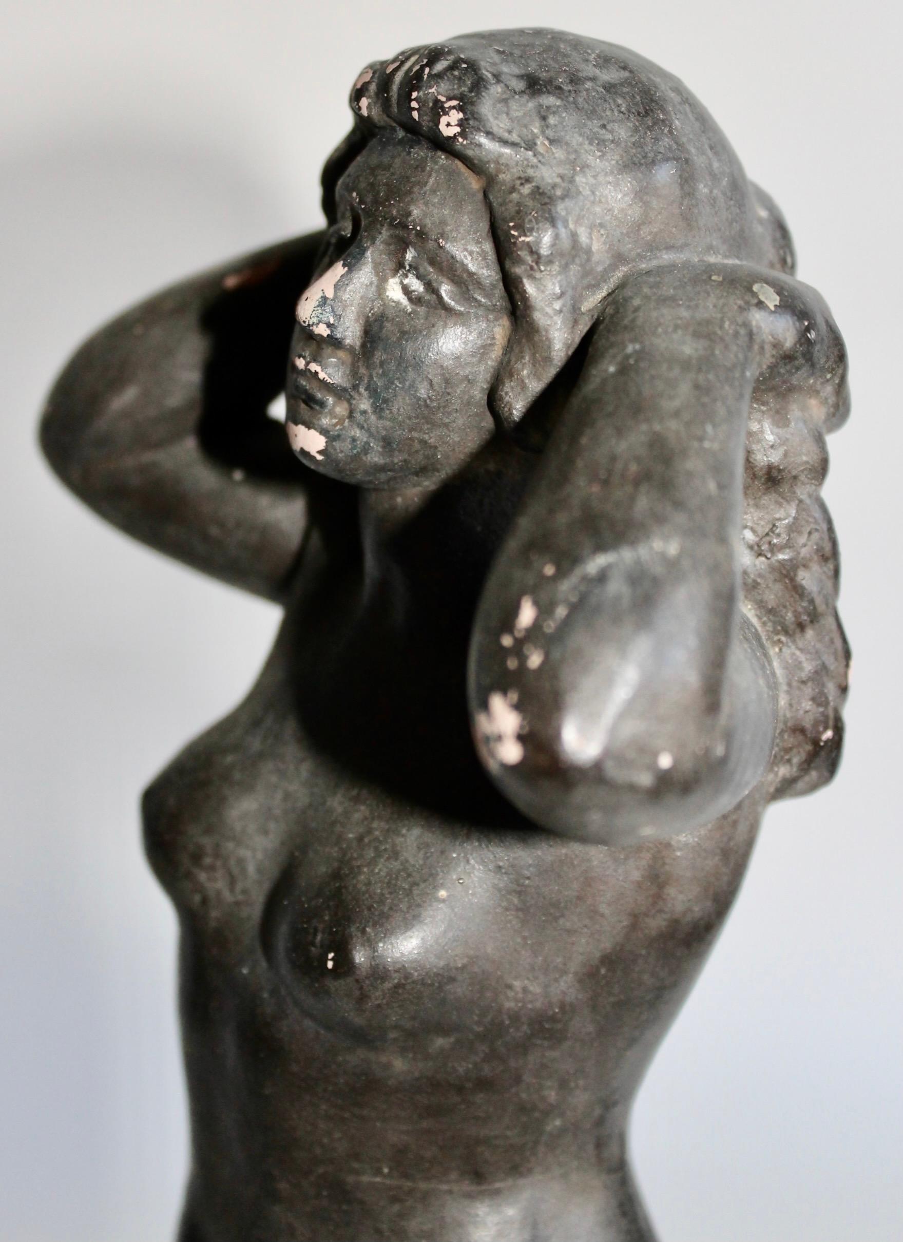 Aristide Maillol „Frau, die ihr Haar arrangiert“, MOMA-Reproduktion  3