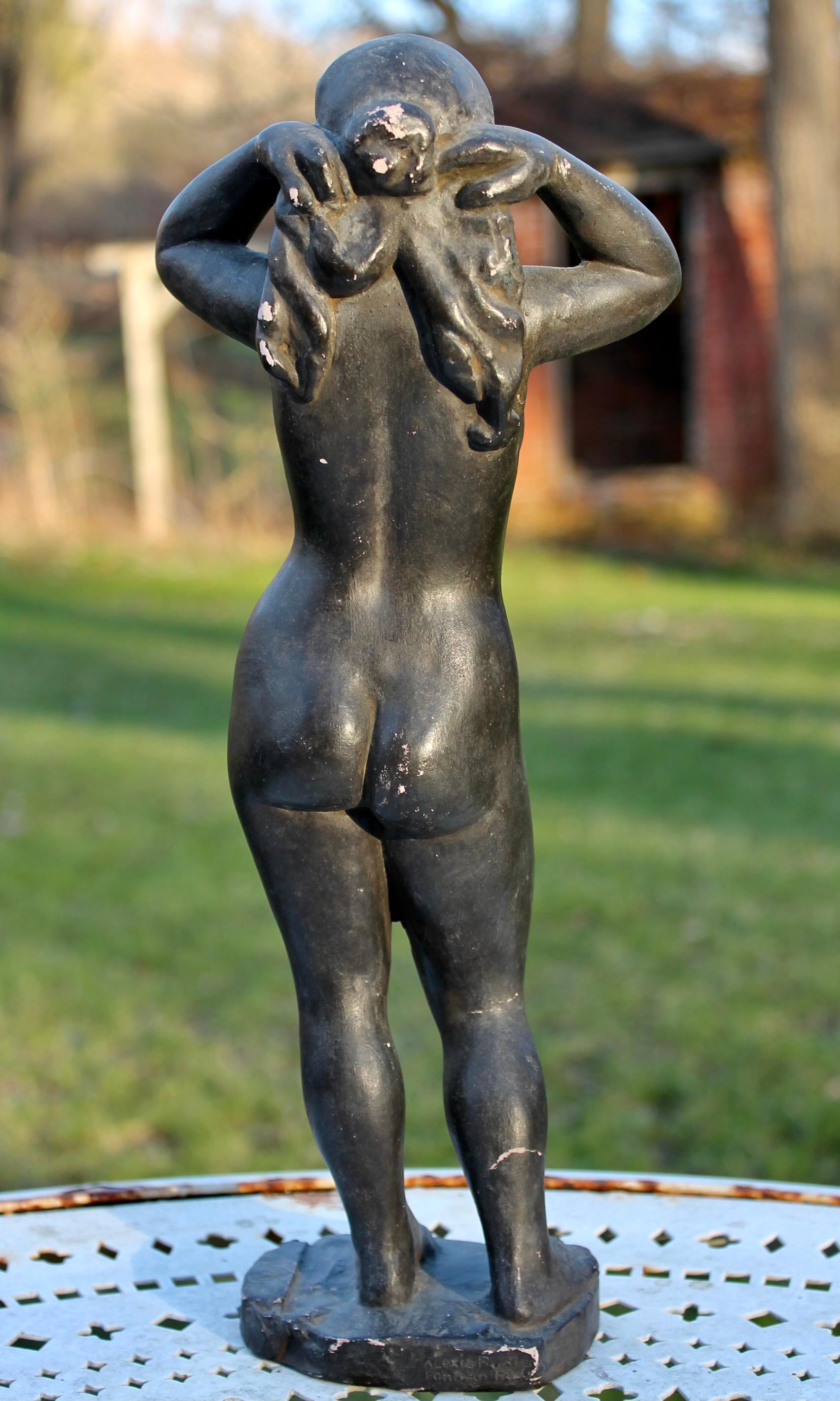 American Aristide Maillol 'Woman Arranging Her Hair' MOMA Reproduction