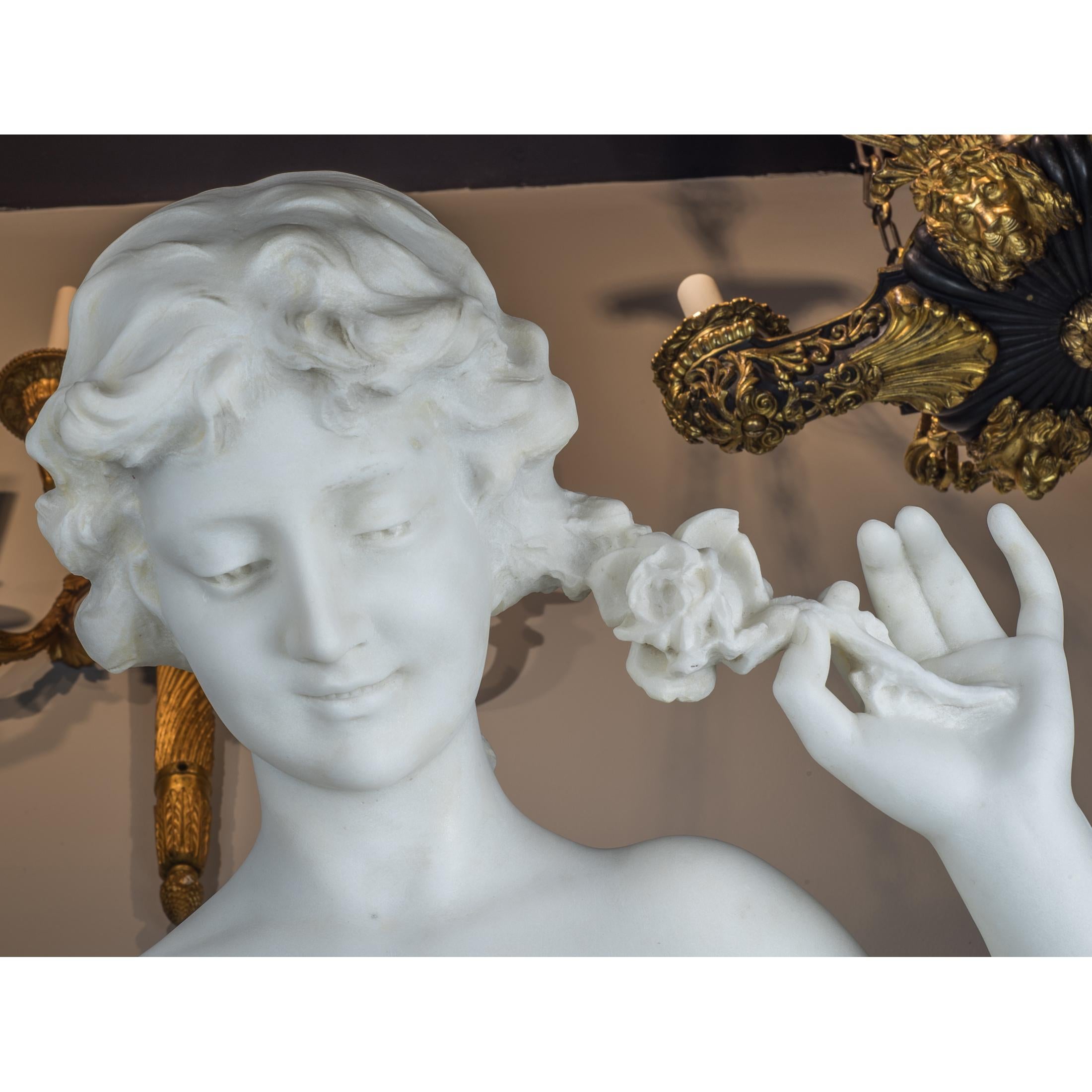 Sculpture italienne en marbre d'une beauté nue par Aristide Petrilli  en vente 6