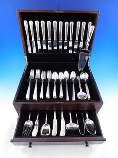 Aristocrat by Towle Sterling Silber Besteck für 12 Personen 95 Pieces