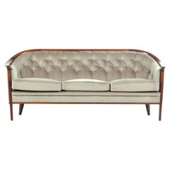 Aristokrat Sofa in Mahogany by Bertil Fridhagen