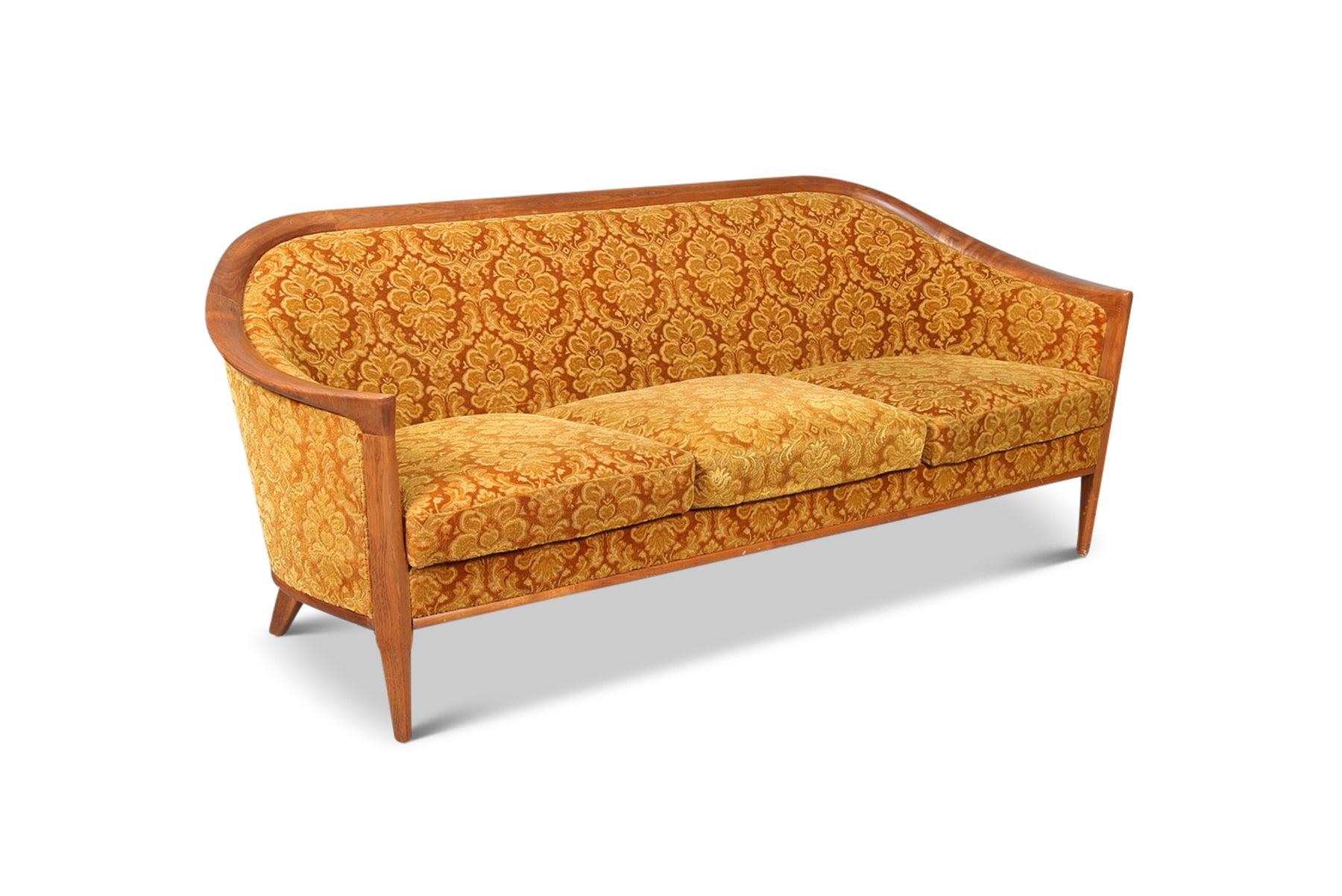 20th Century Aristokrat Sofa In Teak By Bertil Fridhagen For Sale