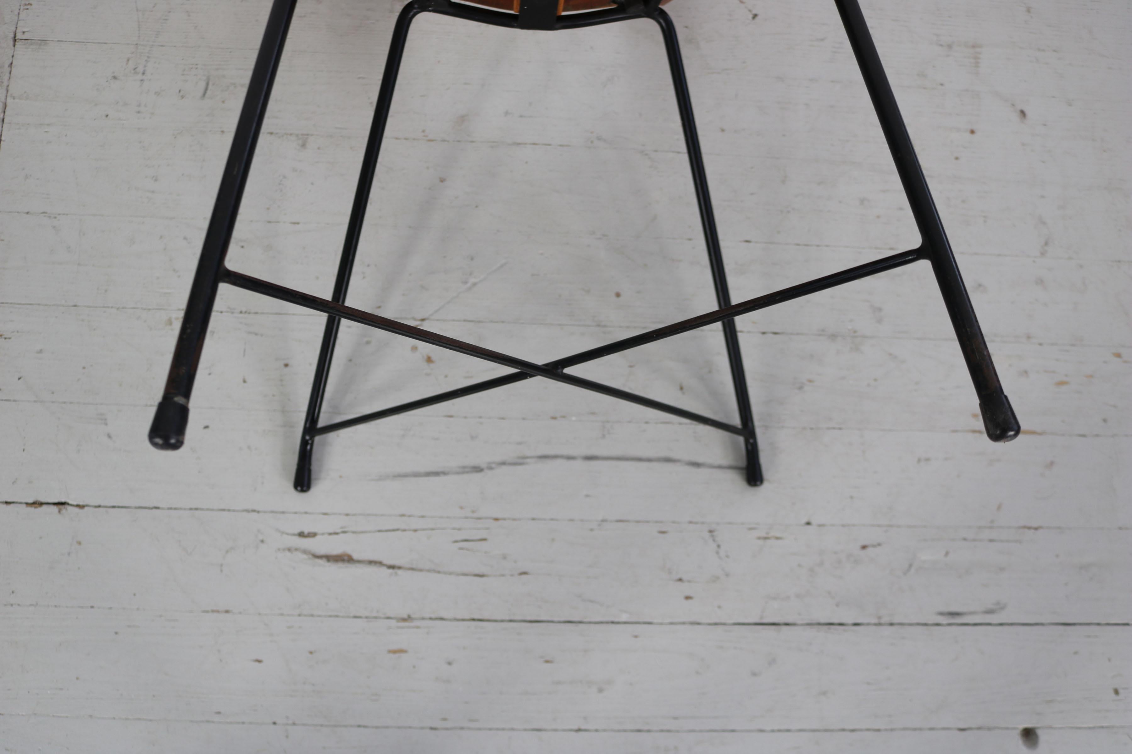  Stuhl „Ariston“ von Augusto Bozzi, entworfen von Saporiti, Italien, 1950er Jahre im Angebot 1