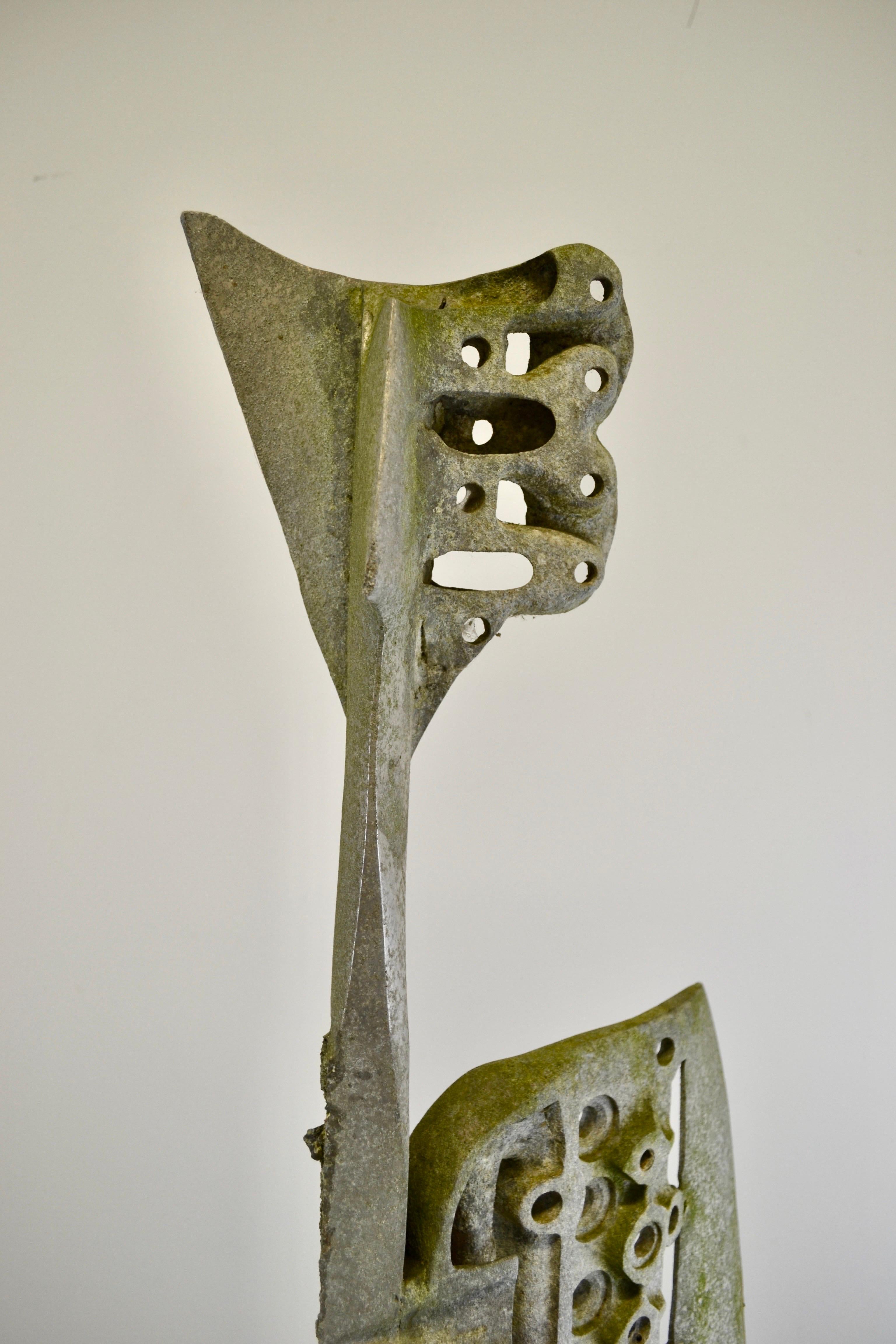 Arisztid Szendy – Early Aluminum Sculpture - France - 1970s For Sale 3
