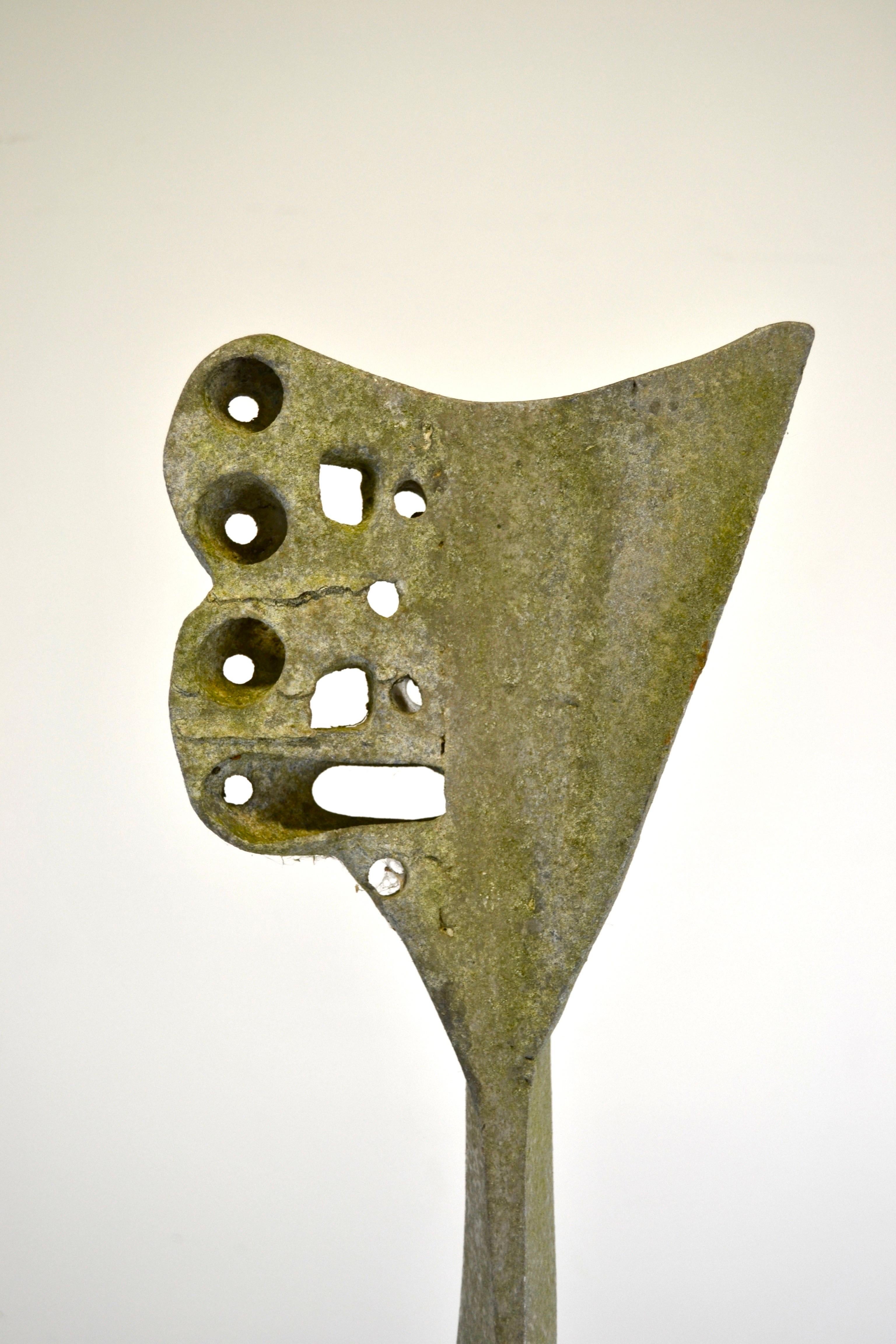 Arisztid Szendy – Early Aluminum Sculpture - France - 1970s For Sale 4