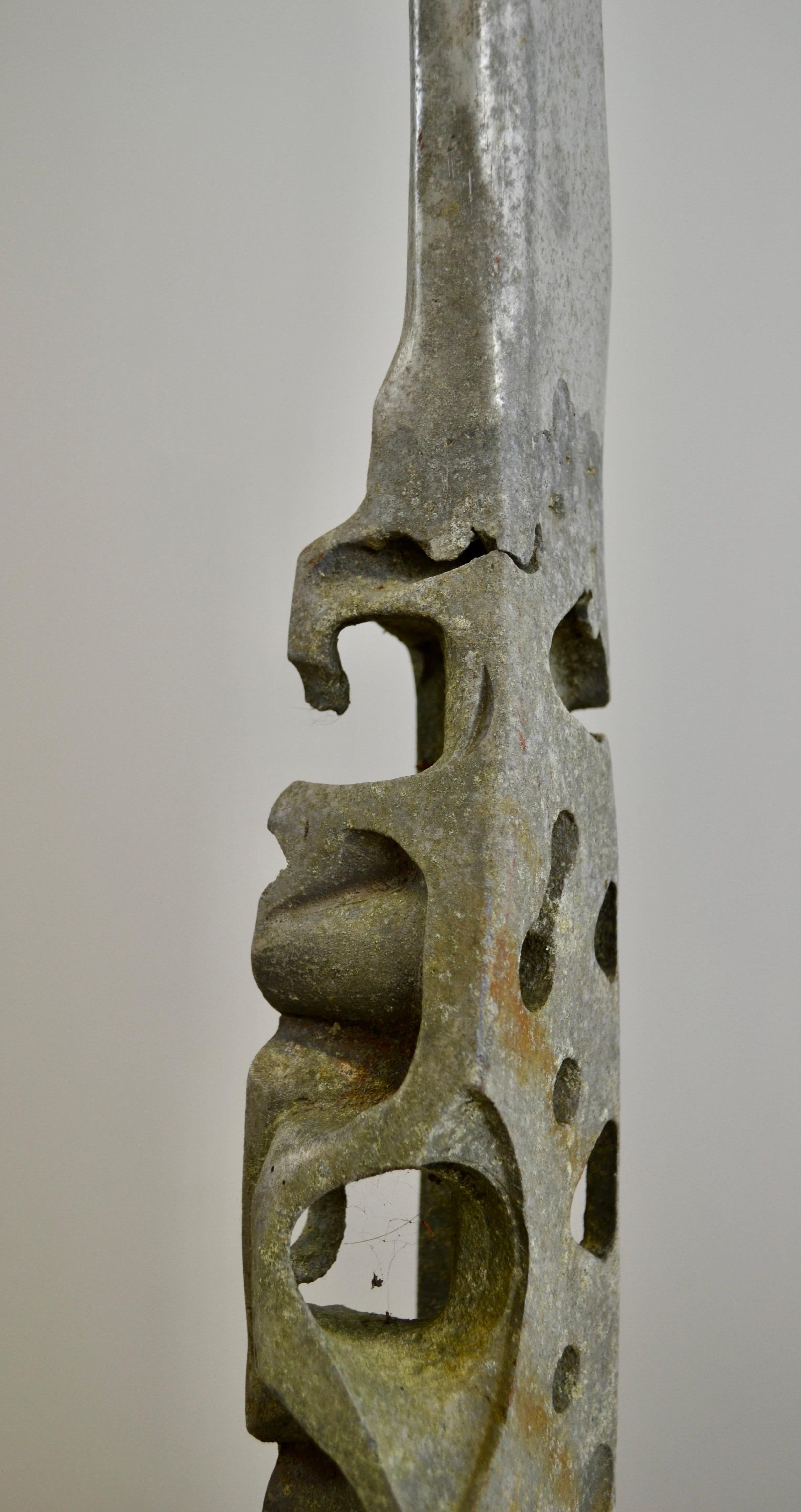 Arisztid Szendy – Early Aluminum Sculpture - France - 1970s For Sale 1