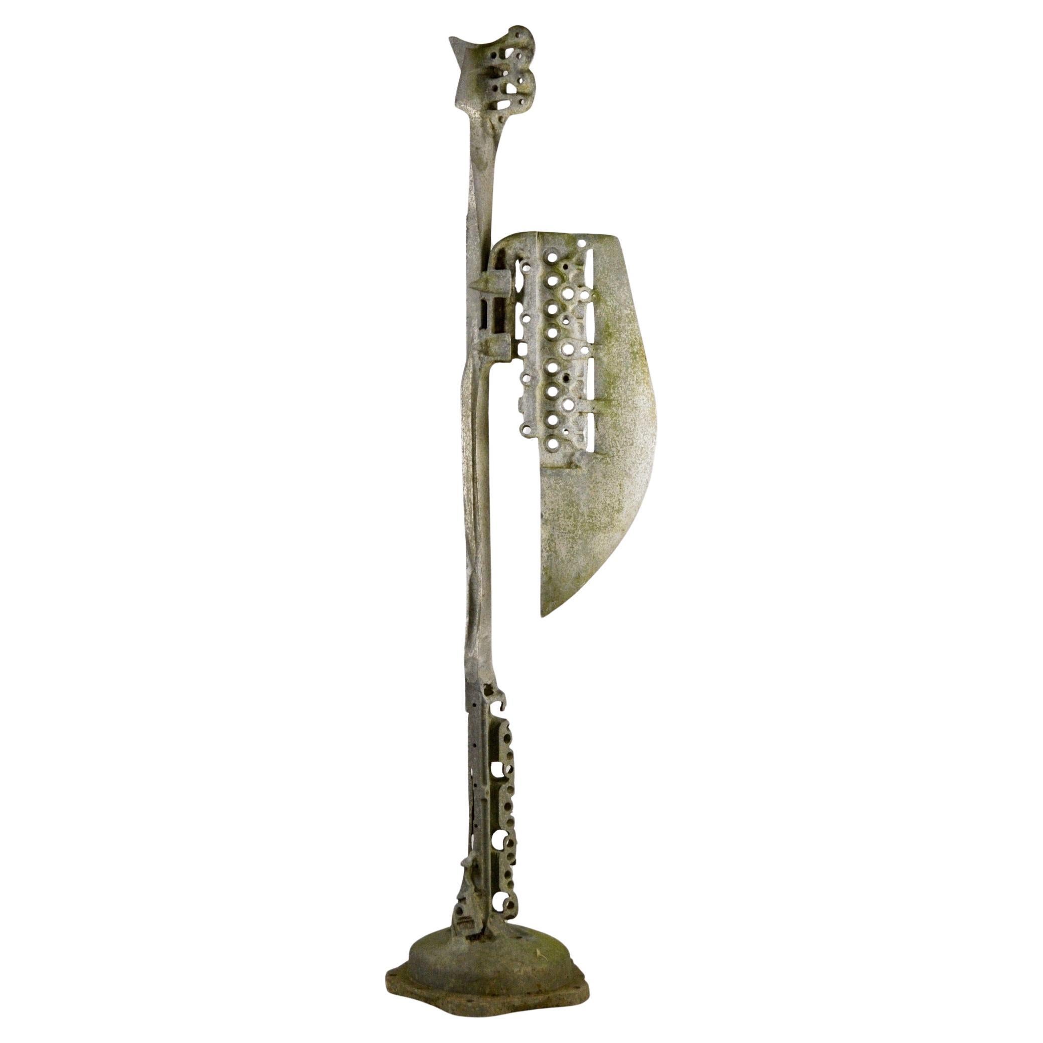 Arisztid Szendy – Early Aluminum Sculpture - France - 1970s For Sale