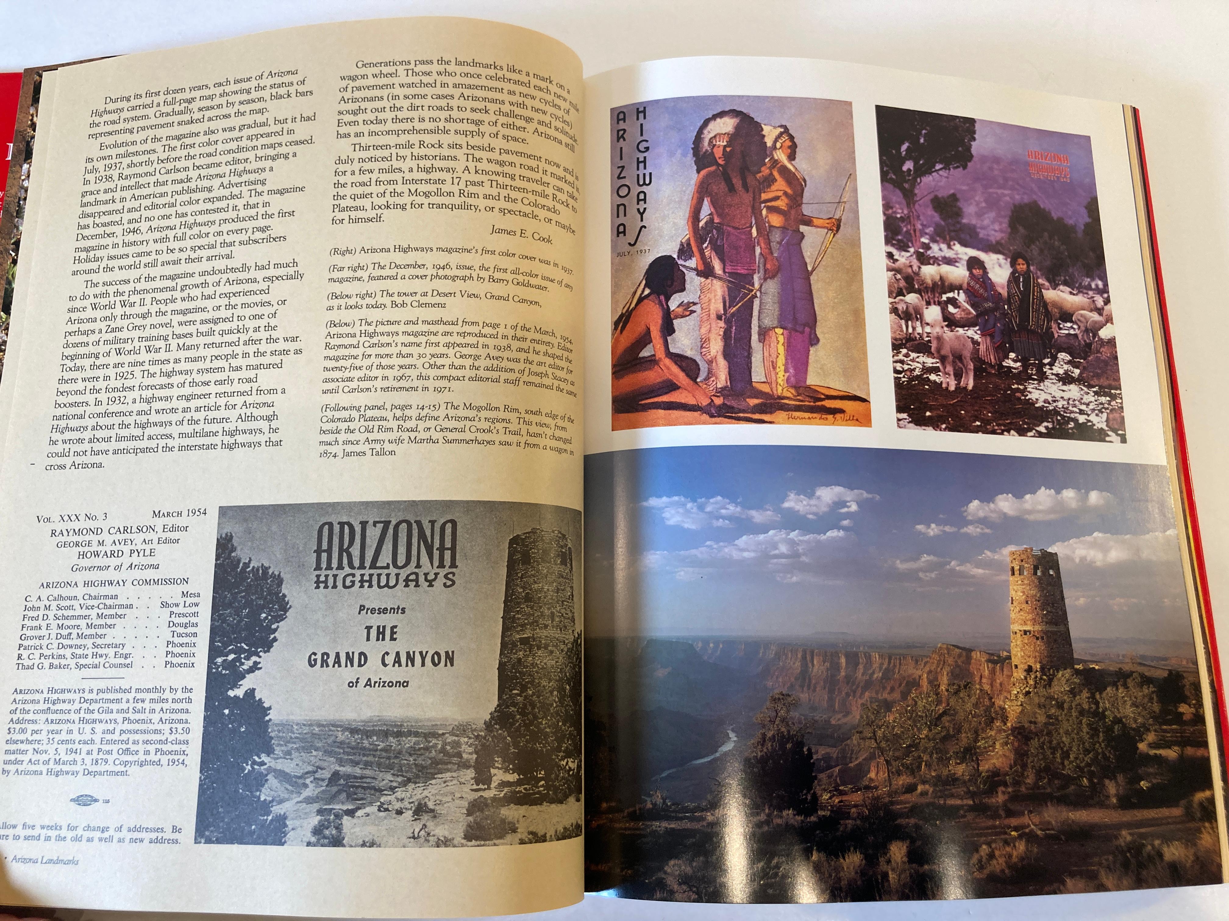 Arizona Landmarks Book by James E Cook Hardcover Book, 1987 6