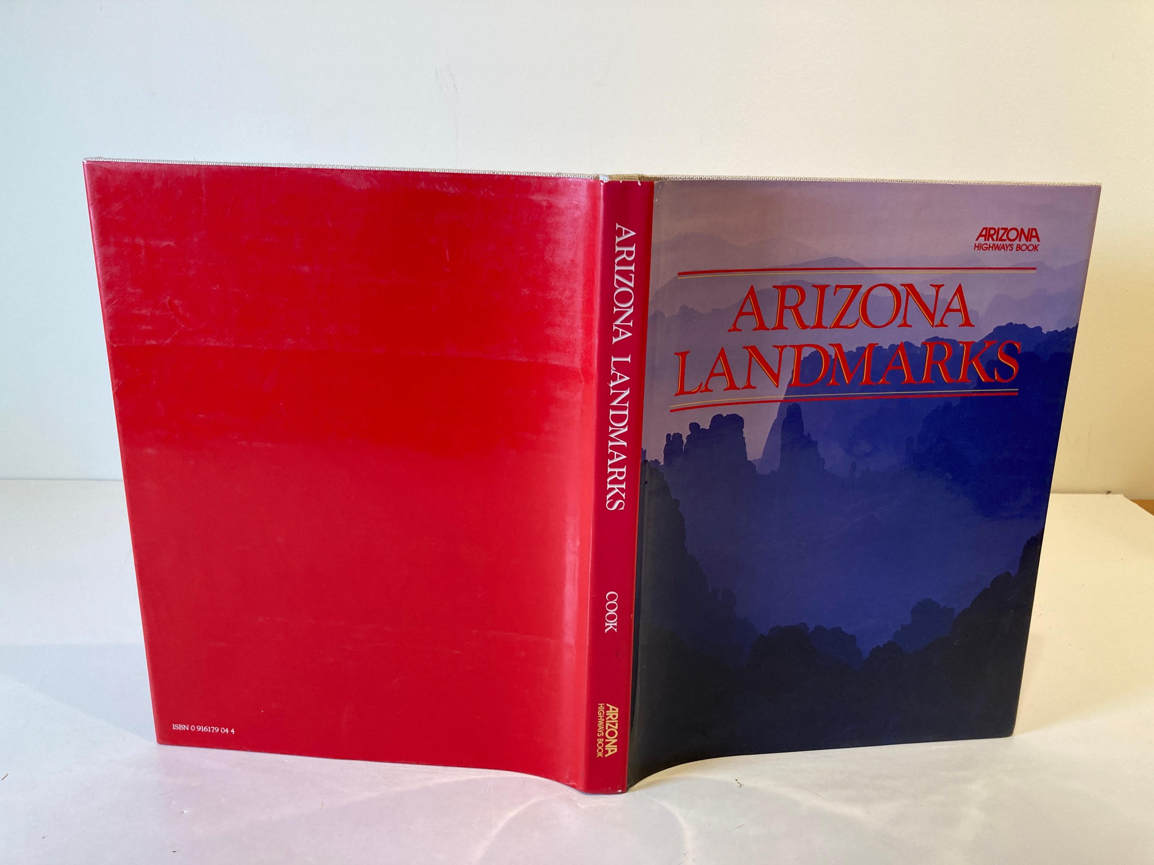 20th Century Arizona Landmarks Book by James E Cook Hardcover Book, 1987