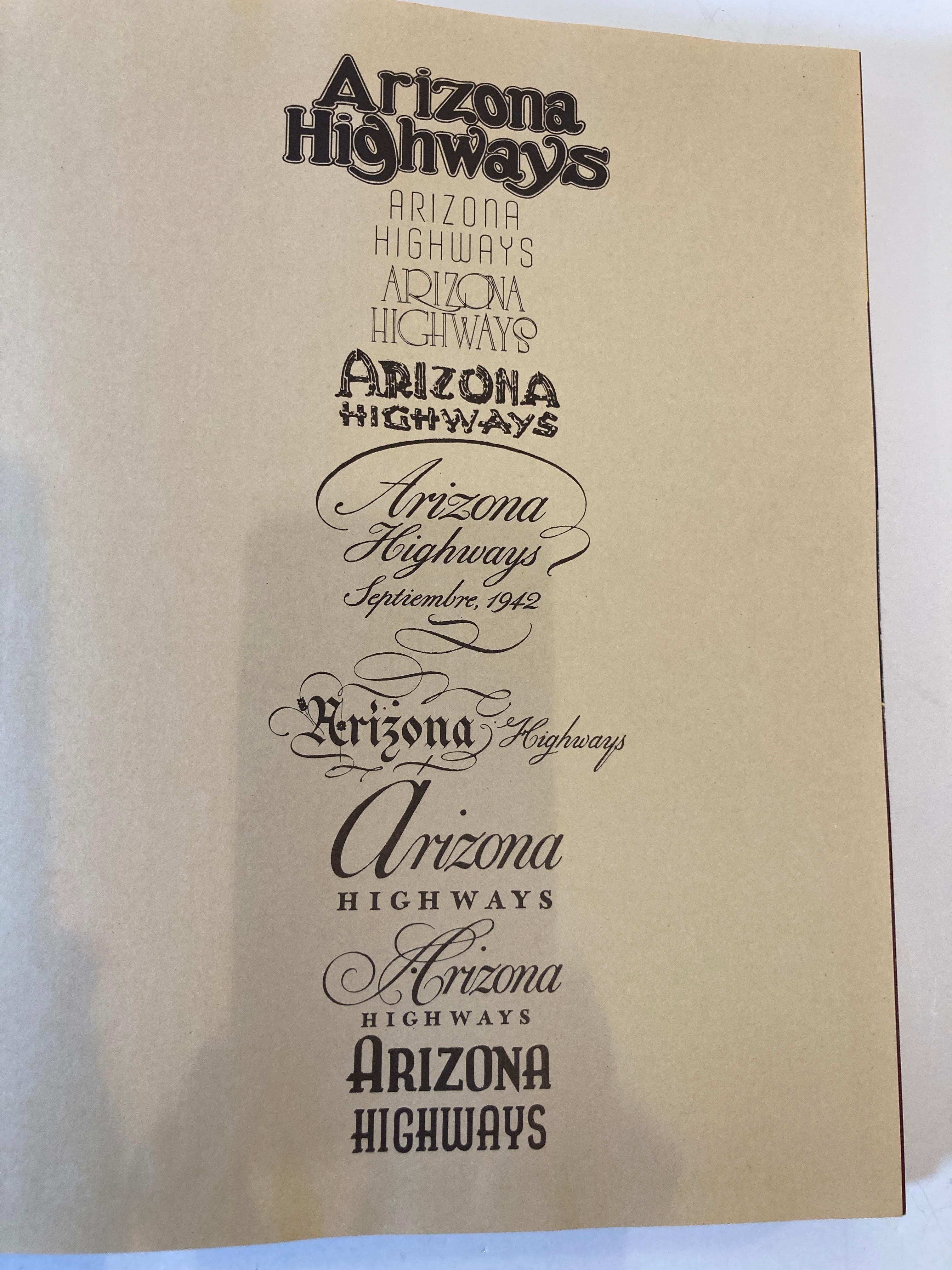 Arizona Landmarks Book by James E Cook Hardcover Book, 1987 1