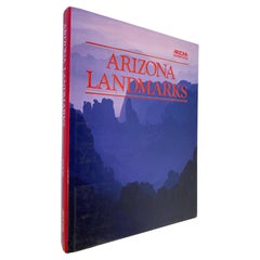 Arizona Landmarks Book by James E Cook Hardcover Book, 1987