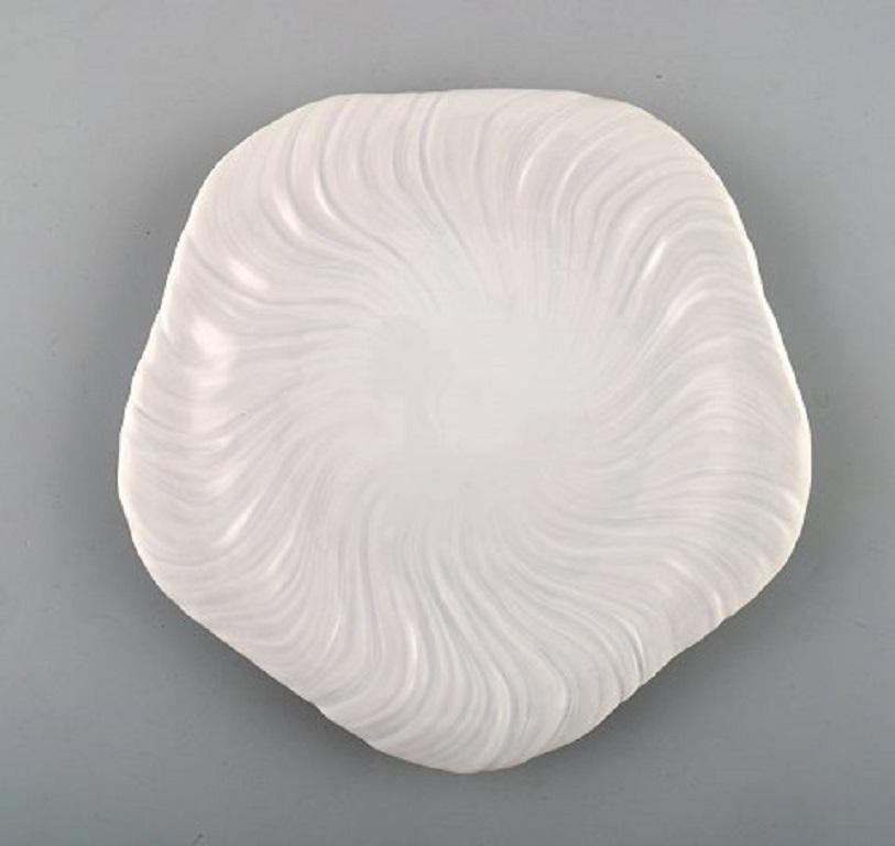 Arje Griegst for Royal Copenhagen. Two Konkylie (Triton) dishes in porcelain.
Measures: 17.5 cm.
In very good condition.
Stamped.
1st factory quality.