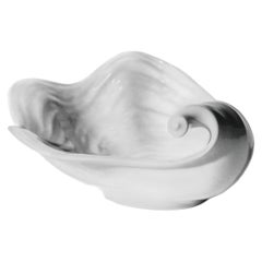 Arje Griegst "Konkylie" Porcelain Shell Bowl for Royal Copenhagen, 1980s
