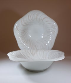 Arje Griegst - Royal Copenhagen Konkylie Triton Rosa - 2 Piatti fondi 14173