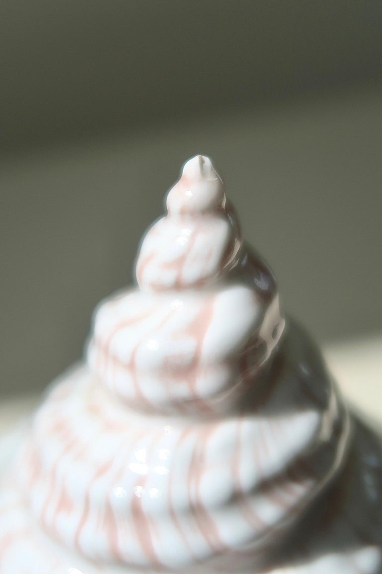 Arje Griegst Royal Copenhagen Konkylie Triton Rosa Sugar Bowl Sculpture