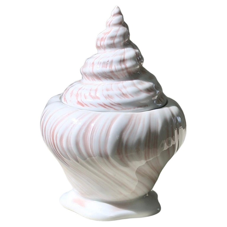 Arje Griegst Royal Copenhagen Konkylie Triton Rosa Sugar Bowl Sculpture