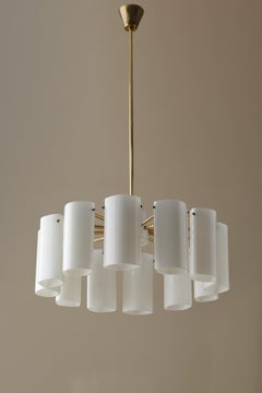 'Ark' Chandelier by Gert Nyström, Fagerhults, Sweden, 1960s