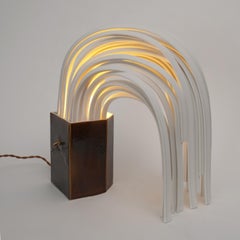 ARKA One-of-a-kind porcelain table lamp by Etienne Dubernet, 2025