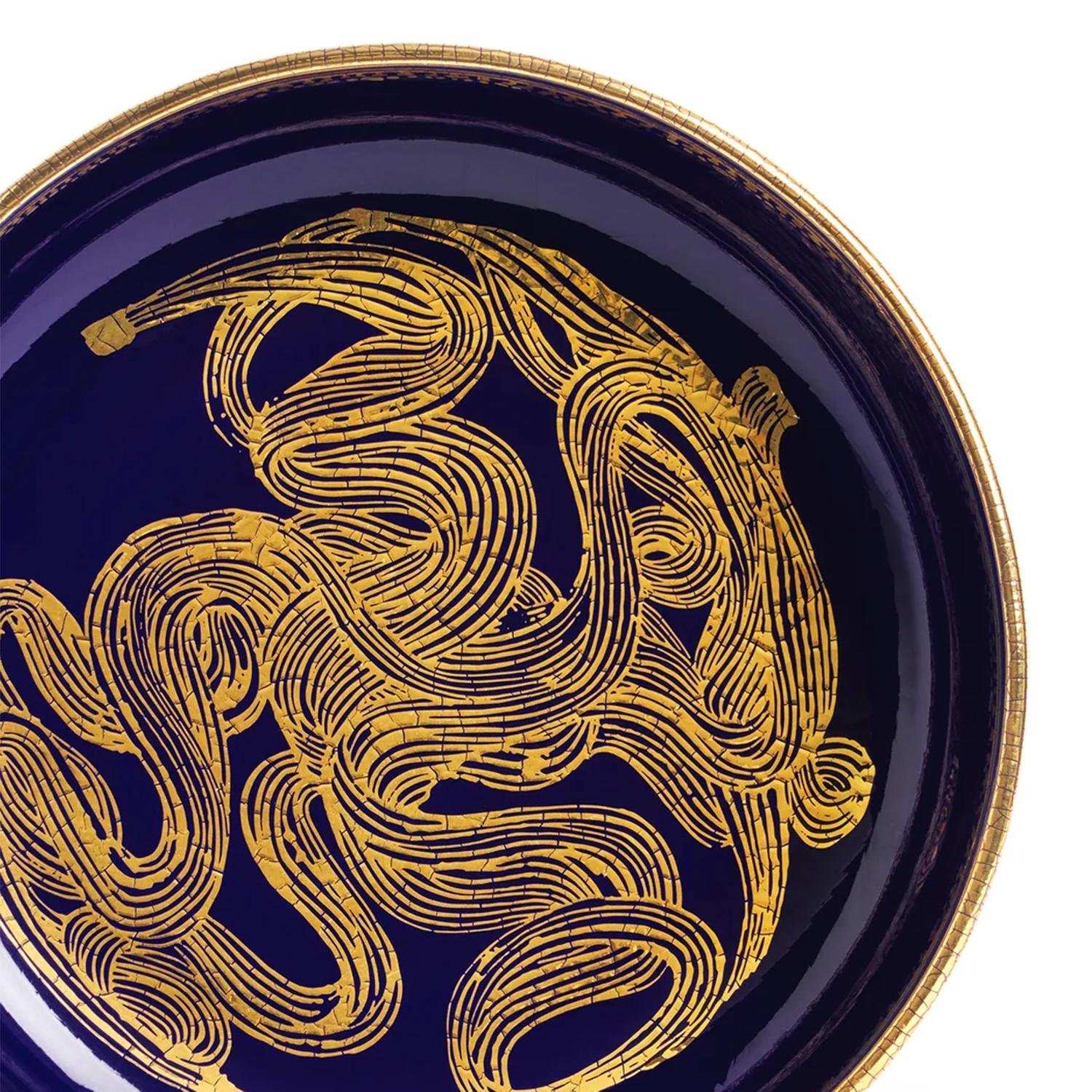 Arkan Blue Bowl In New Condition For Sale In Paris, FR