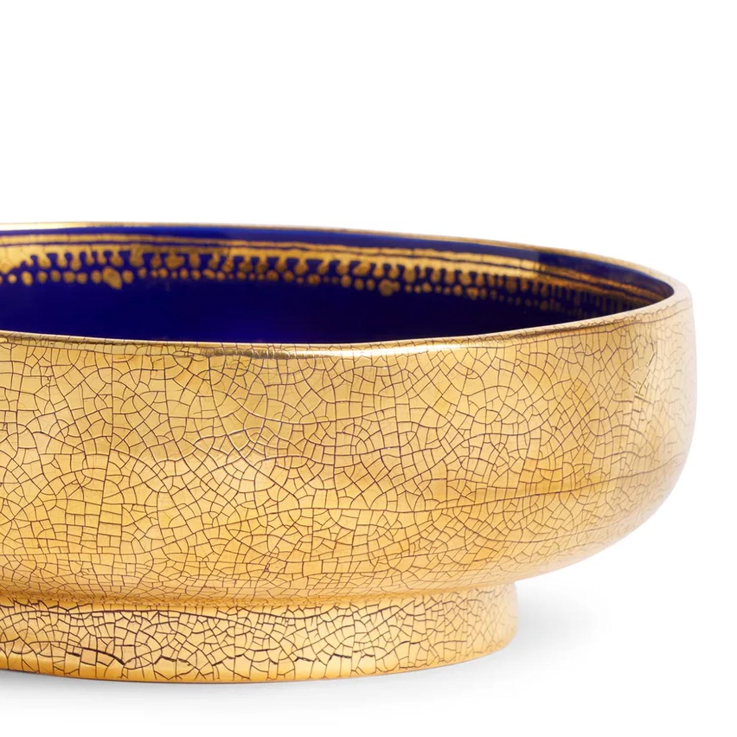 Contemporary Arkan Blue Bowl For Sale