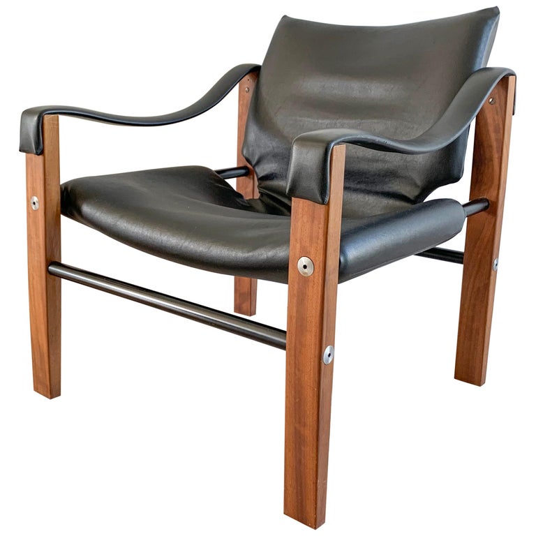 Arkana Safari Lounge Chair, 1970s by Maurice Burke For Sale at 1stDibs