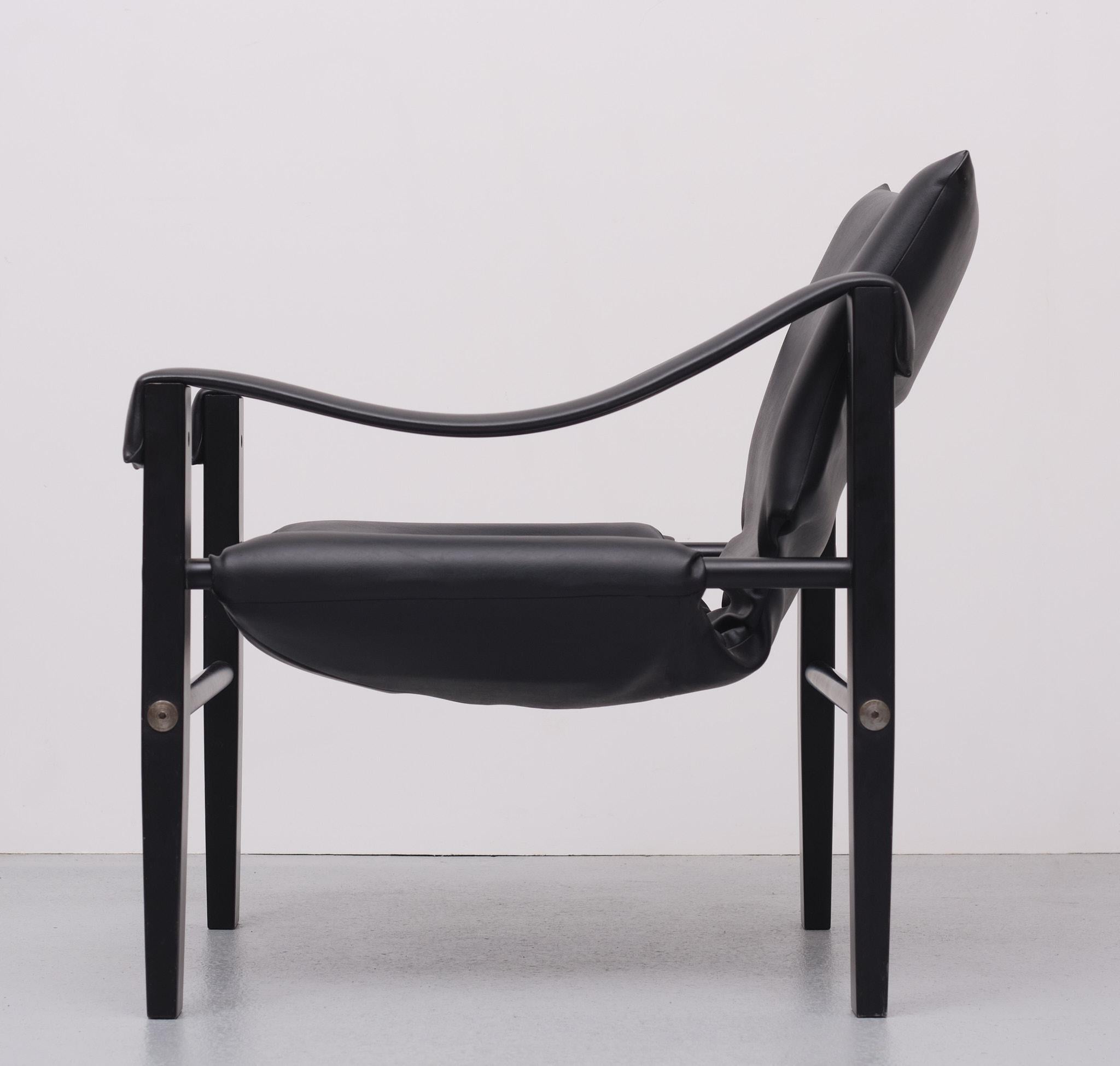 Arkana Safari Lounge Chair Maurice Burke, 1970s In Good Condition In Den Haag, NL