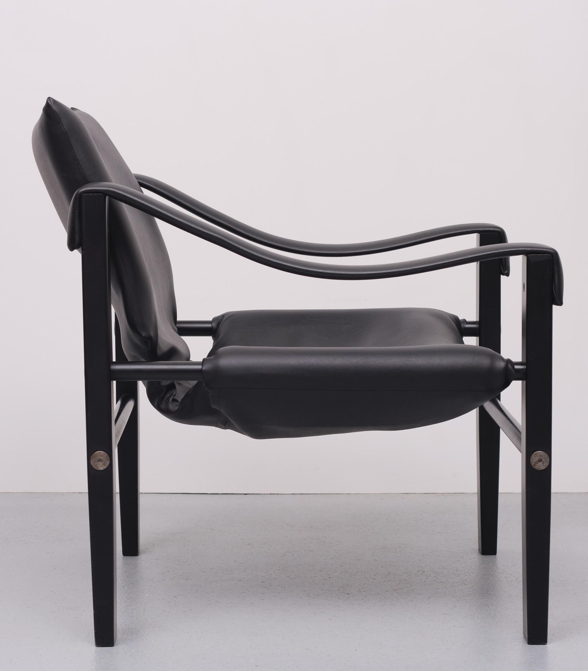 Arkana Safari Lounge Chair Maurice Burke, 1970s 2