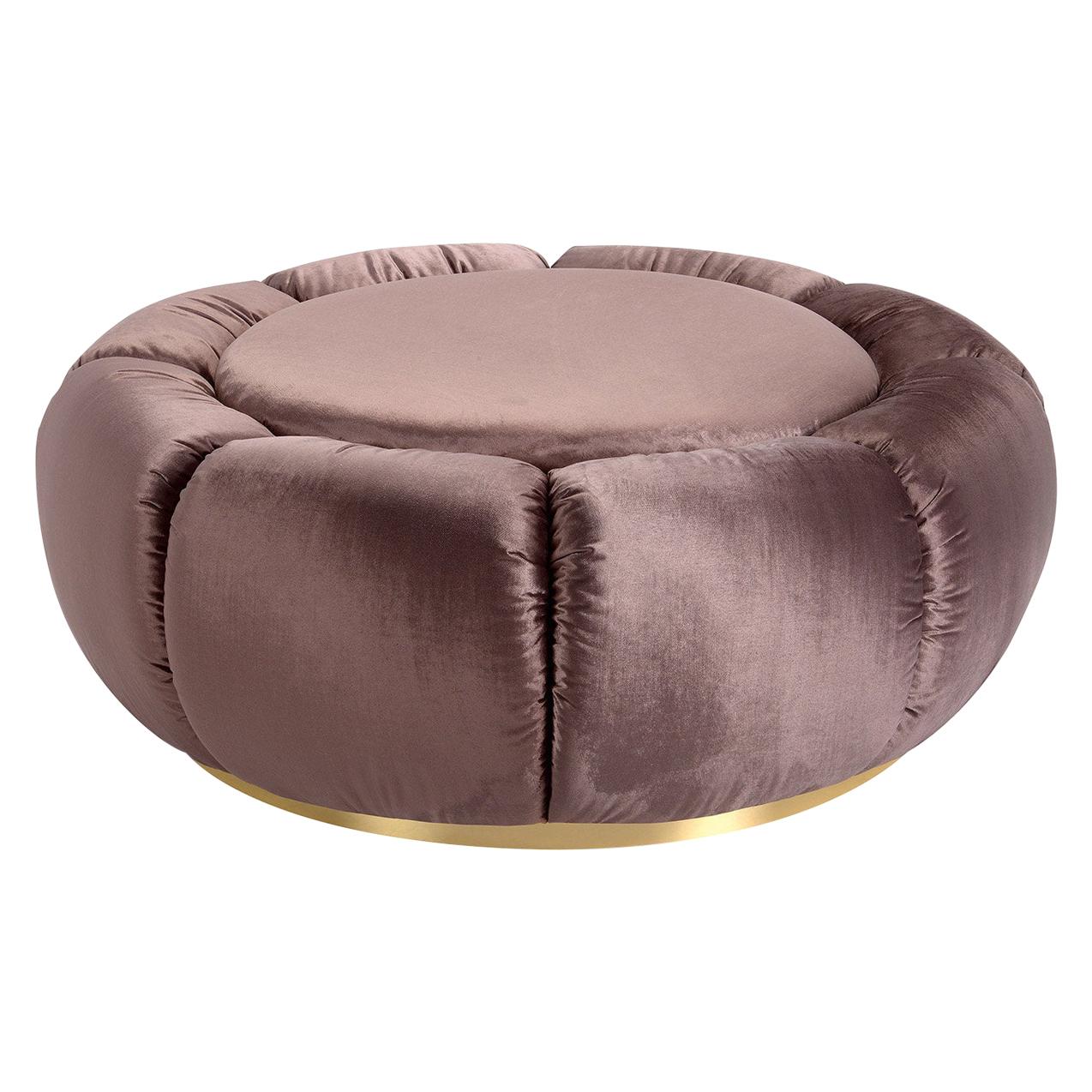 Arke Large Taupe Pouf