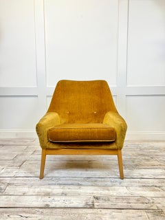 Parker Knoll, Easy Chair Model 938 "Malton, In Bronze Velour, U.K c.1960's