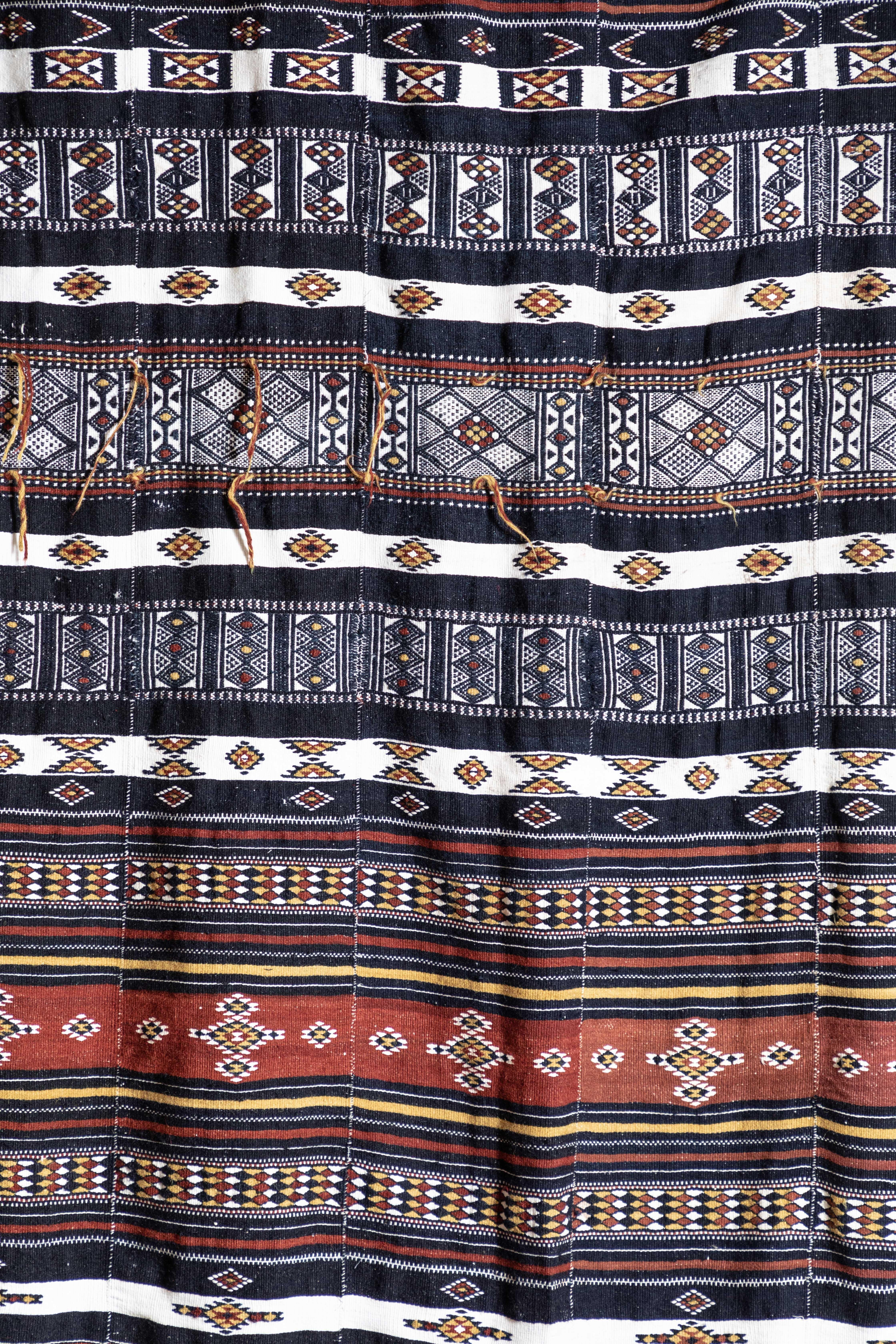 Arkilla Kerka Fulani Wedding Blanket In Fair Condition For Sale In Los Angeles, CA