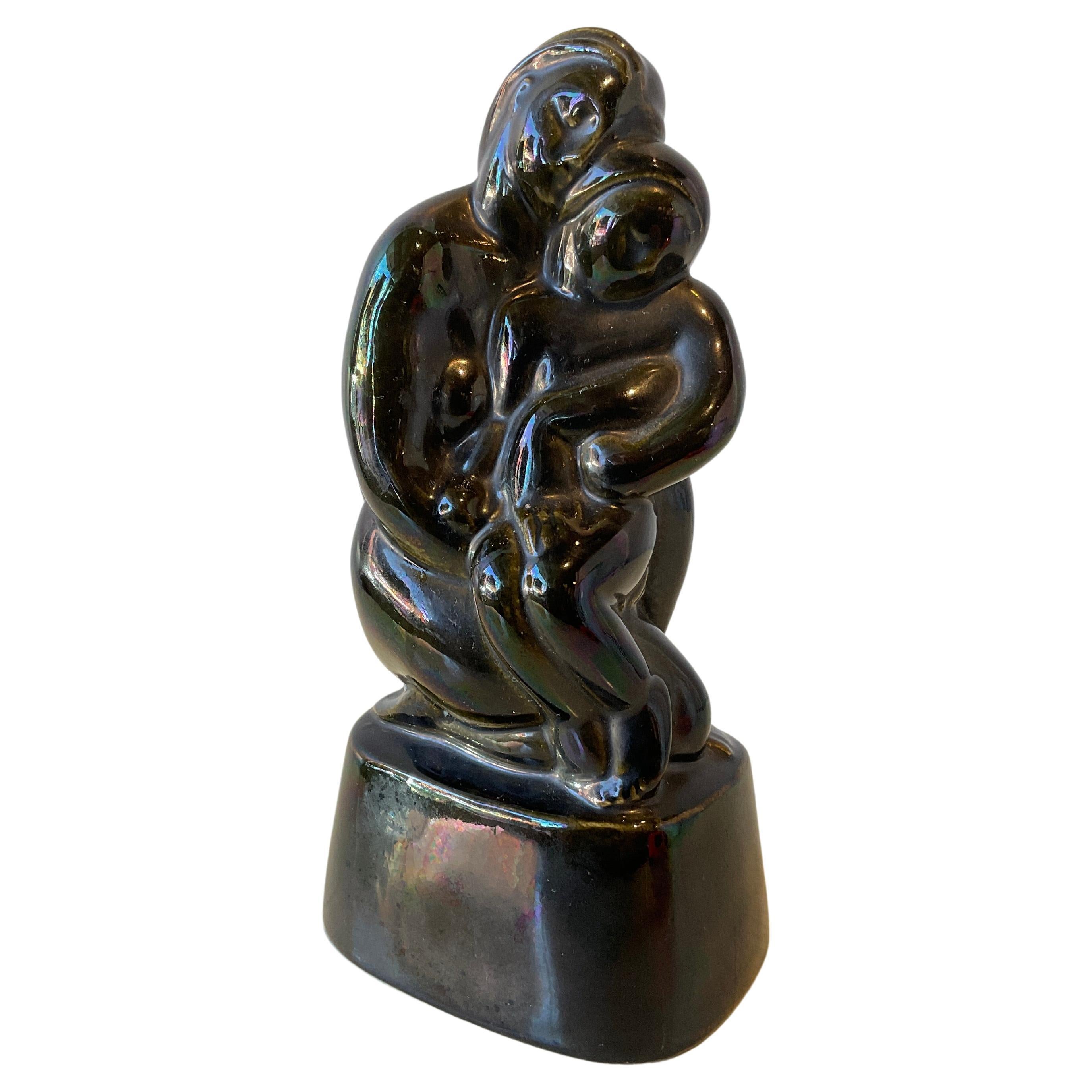  Arko  Ceramic Sculpture BY N. Berger Entitled Maternity For Sale