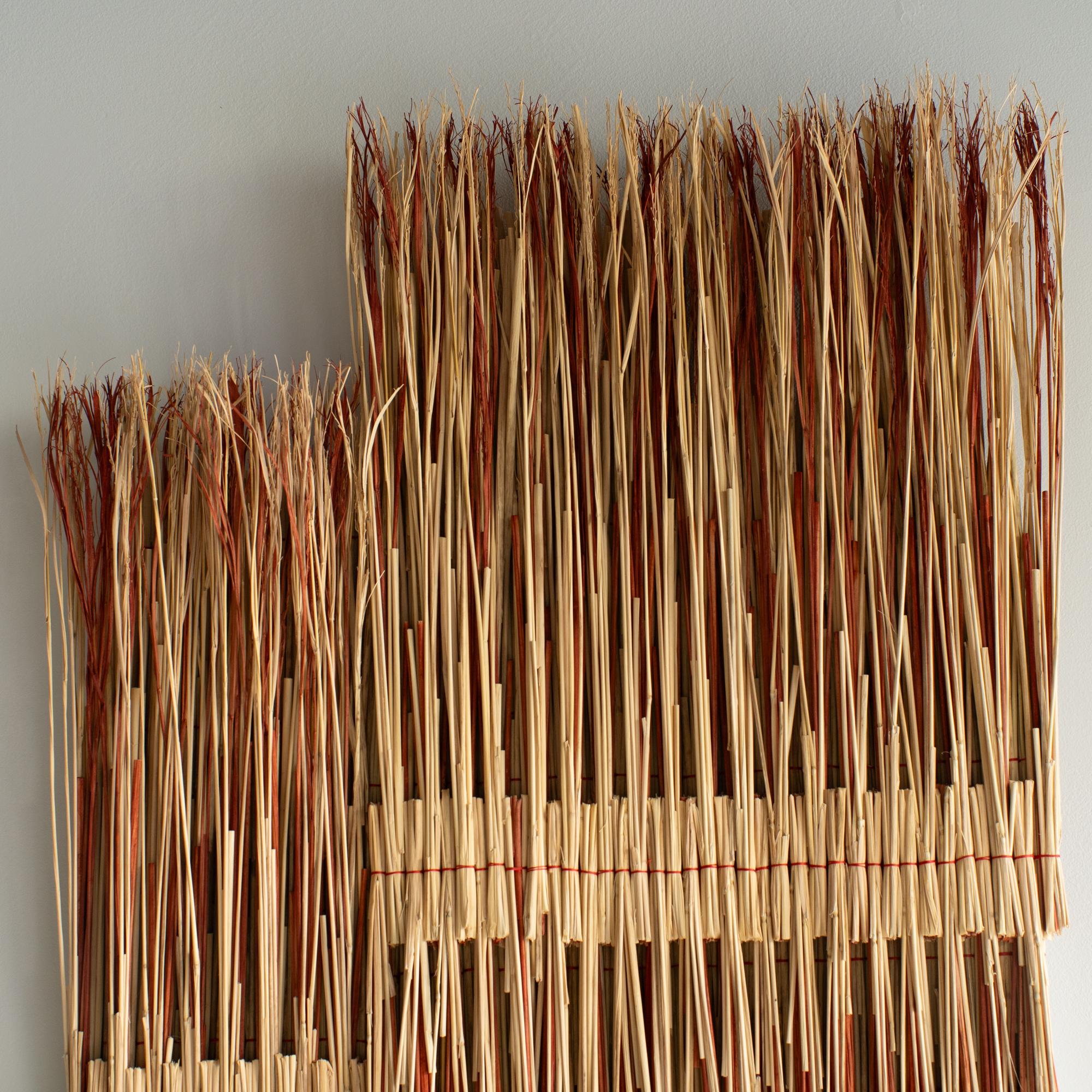 ARKO  Rice Straw Art Wall 20 Sculpture Contemporary Art Japanese Craft In New Condition For Sale In Shibuya-ku, Tokyo