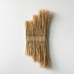 ARKO Wall Art13 Contemporary Art Japanese Craft Rice Straw Art Wall Sculpture