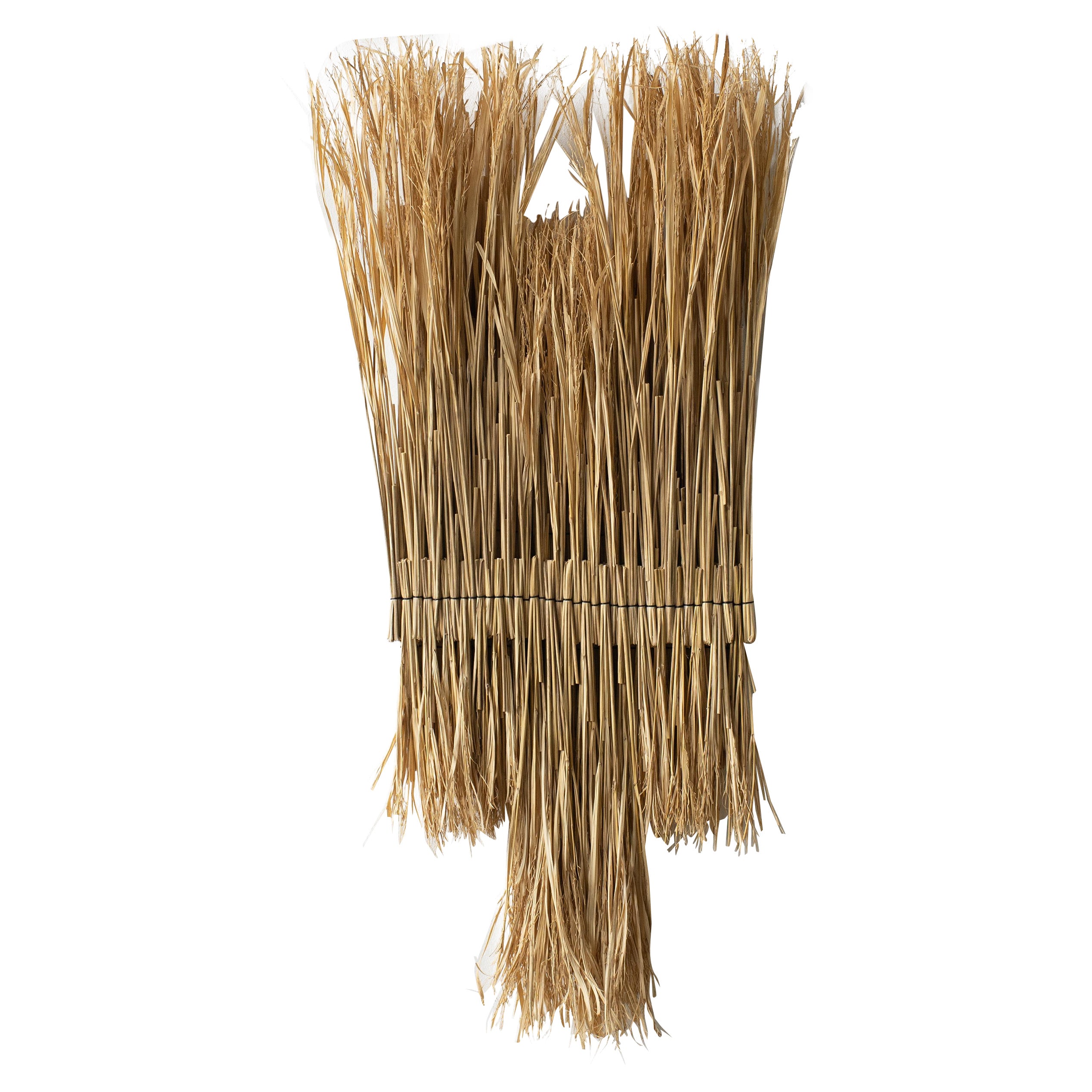 ARKO Wall Art16 Contemporary Art Japanese Craft Rice Straw Art Wall Sculpture