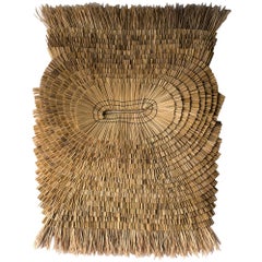 Arko Wall Art3 Style tribal:: artisanat d'art contemporain Paille de riz